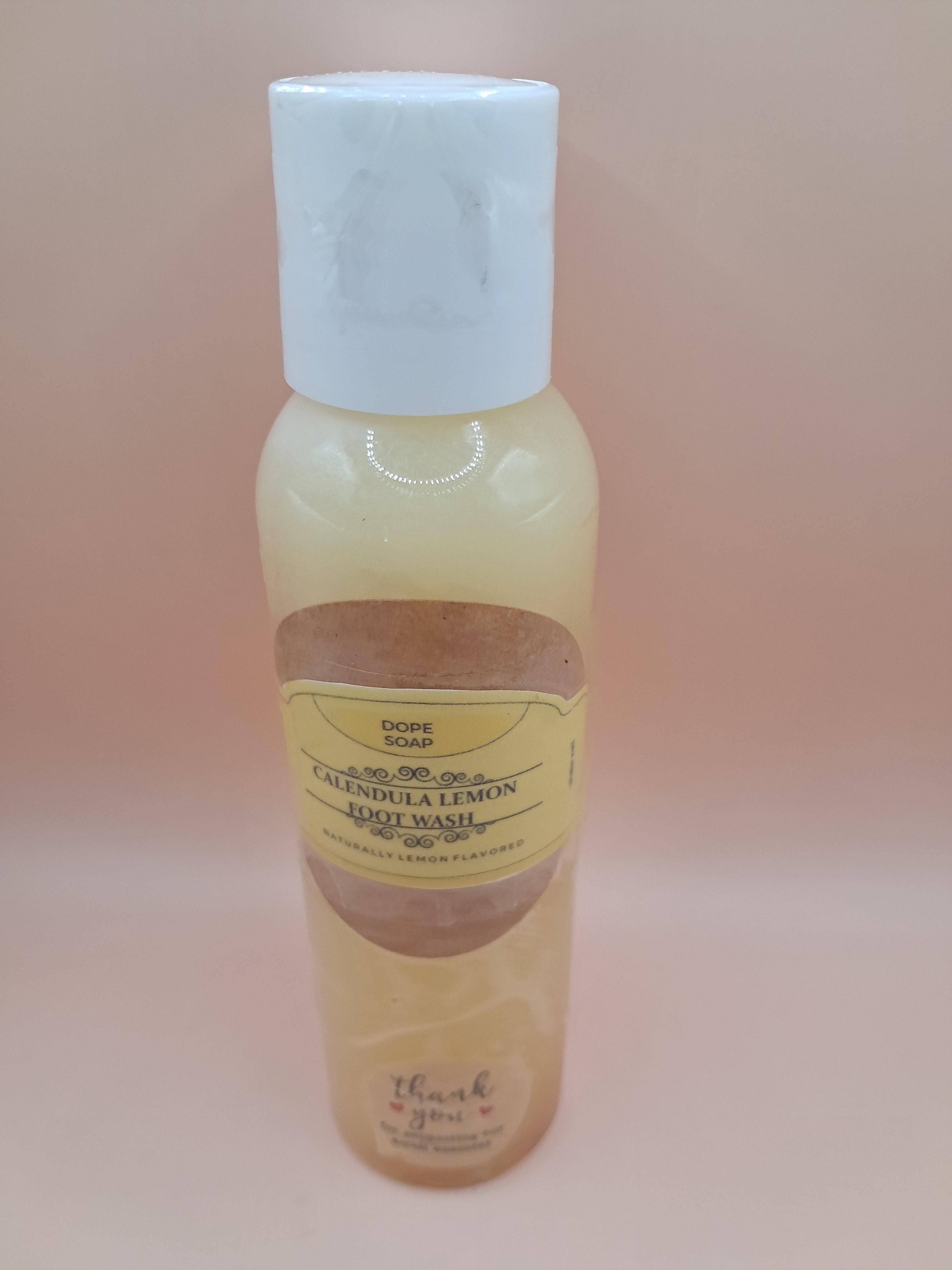 Calendula Lemon Foot Scrub