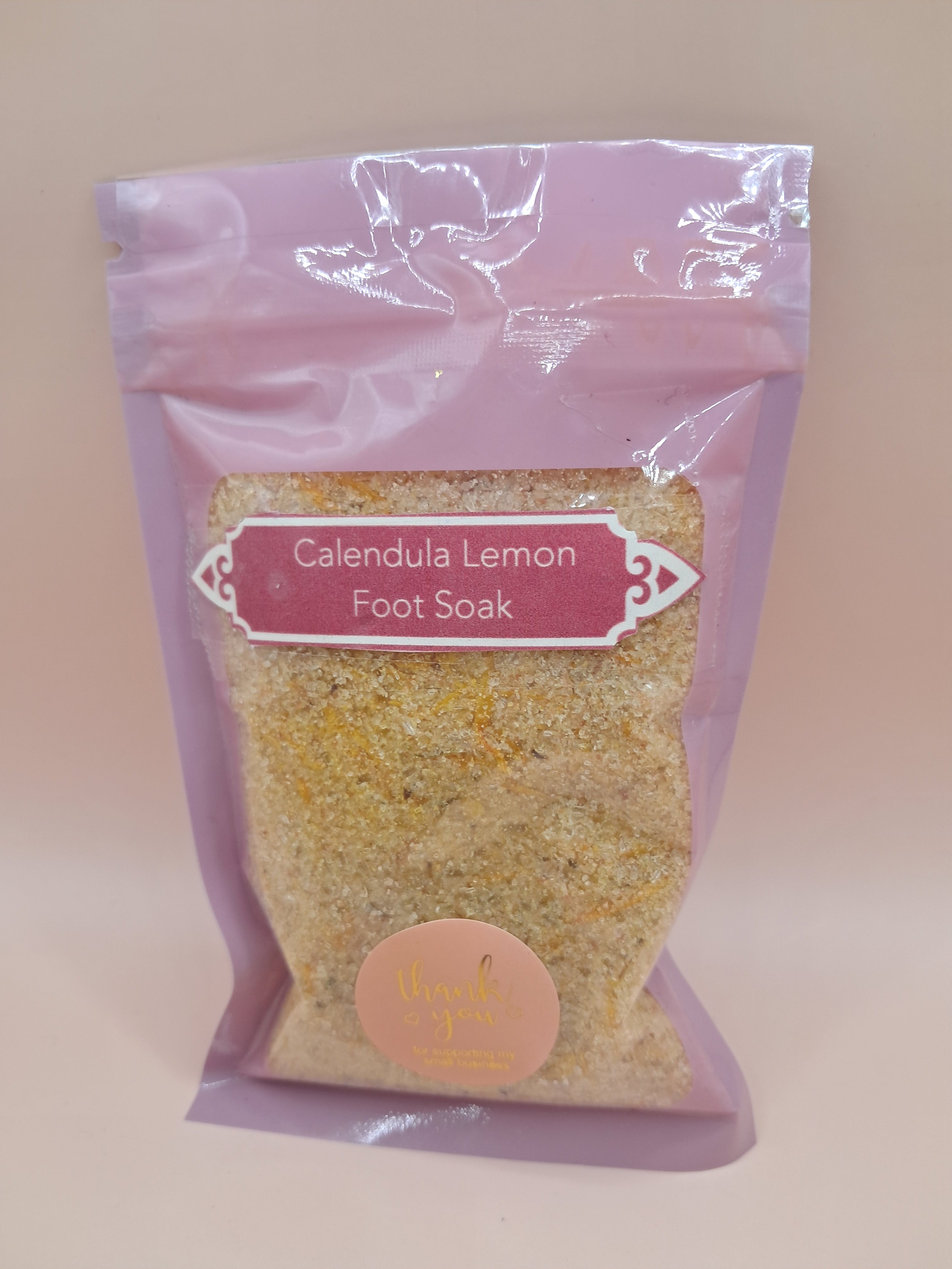Calendula Lemon Foot Scrub