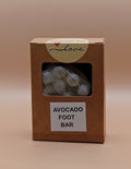 Avocado Foot Massaging Bar with ground pumice stone