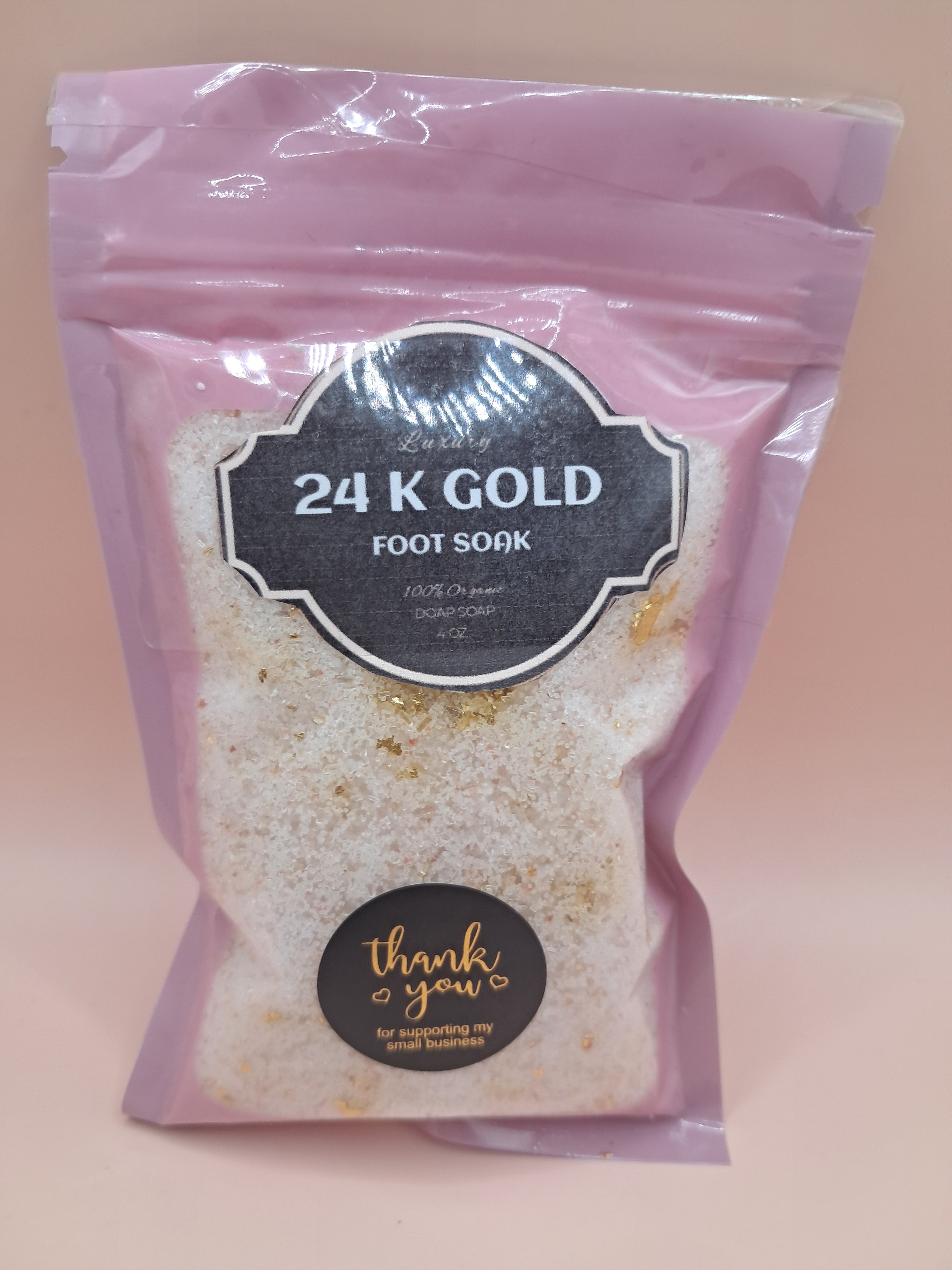 24 KARAT Gold Foot Soak