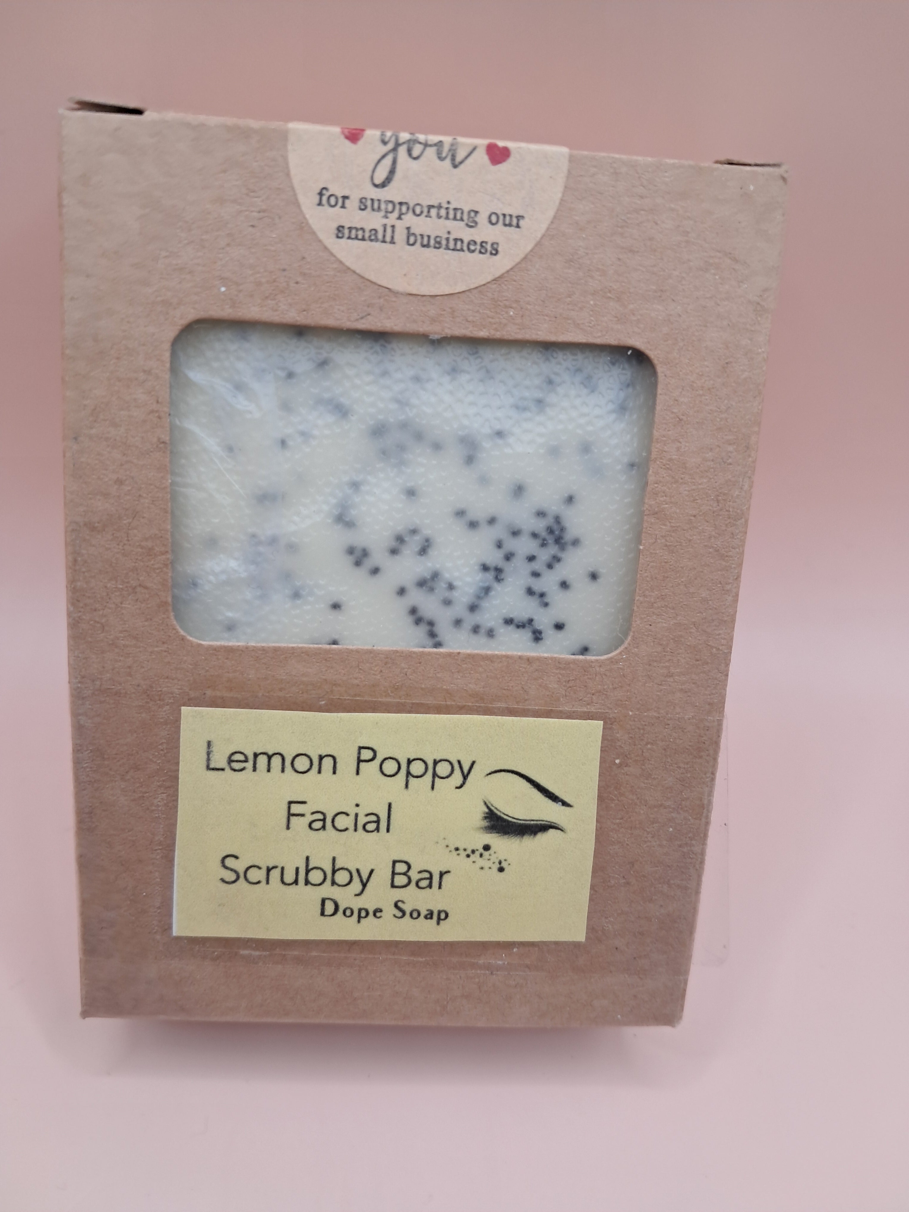Lemon Poppy Facial Bar